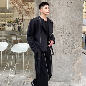 Round Collar Y2K Jacket