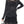 Round Neck Black T Shirt Women