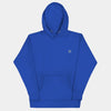 Royal Blue Classic Embroidered Hoodie