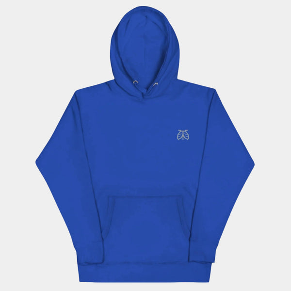 Royal Blue Modern Hoodie