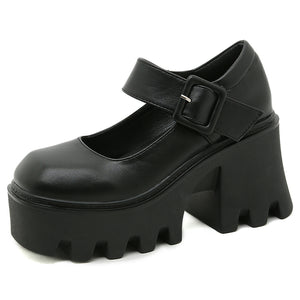 Rubber Sole Shoes Y2K