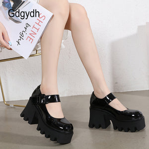Rubber Sole Shoes Y2K
