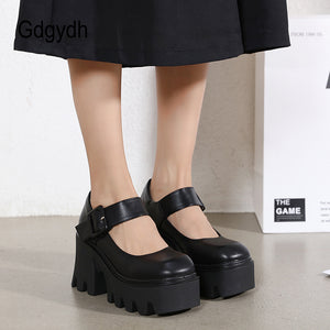 Rubber Sole Shoes Y2K