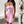 Ruched Bandeau Y2K Dress in pink, front view with a white shoulder bag, the other colours inset at the side