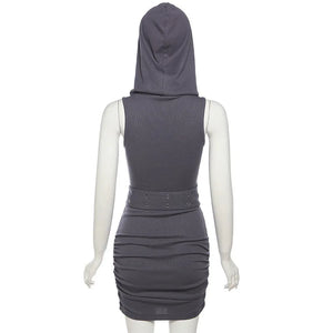 Ruched Cut Out Dress