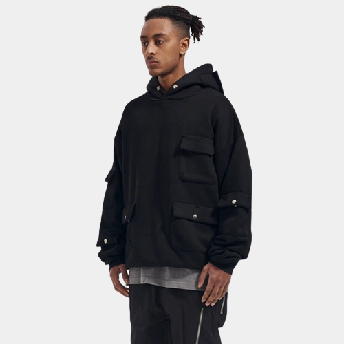 Safari Techwear Hoodie – CYBER TECHWEAR