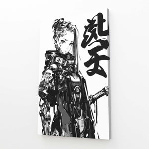 Samurai Edge Cyberpunk Art | CYBER TECHWEAR®