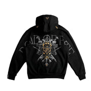 Sudadera samurái cyberpunk