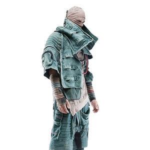 Sand Waste Land Pleated Coats Short Jackets