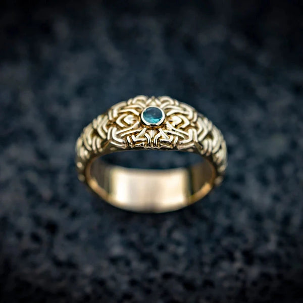 Sapphire Gold Ring