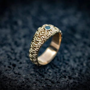 Sapphire Gold Ring