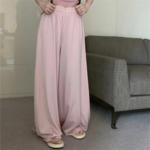 Satin Skirt Pants