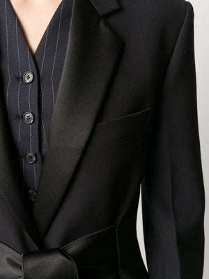 Satin Women Jacket Spring