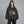 Scary Zombie Graphic Y2K Hoodie – worn by a woman
