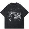 Scary Zombie Graphic Y2K Tees