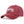 Black baseball cap with jagged white script embroidery on the front