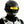 Cyberpunk helmet with a scrolling LED text screen across the visor