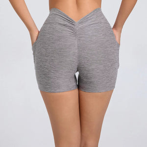 Scrunch Booty Shorts with Pocket