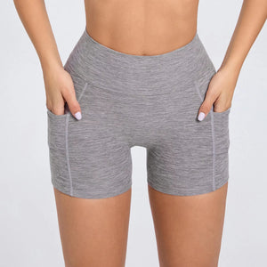 Scrunch Booty Shorts with Pocket
