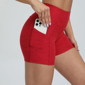 Scrunch Booty Shorts with Pocket