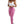 Scrunch Butt Leggings Pink - product view on white background