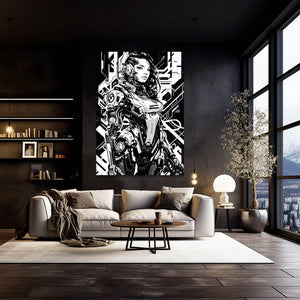 Sentry Cyberpunk Art | CYBER TECHWEAR®