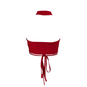 Sexy Backless Sleeveless Crop Top