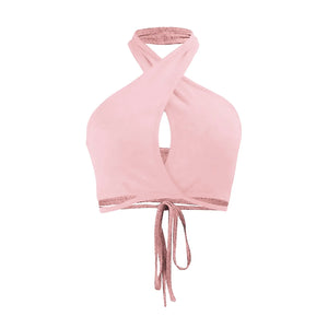 Sexy Backless Sleeveless Crop Top