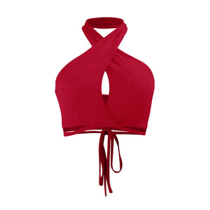 Sexy Backless Sleeveless Crop Top