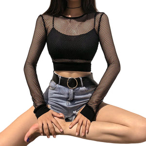 Sexy Black Crop Top