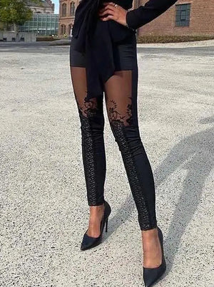Sexy Cut Out Pants