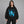 Shadow Graphic Y2k Hoodie – worn by a woman