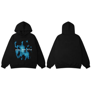 Shadow Graphic Y2k Hoodie