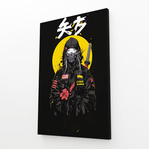 Shadow Ronin Cyberpunk Art | CYBER TECHWEAR®