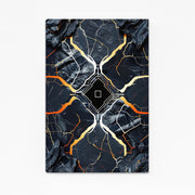 Art cyberpunk aux lignes nettes