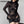 Sheer Mesh Long Sleeve Bodysuit — women's black butterfly mesh see-through long-sleeve bodysuit