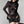 Sheer Mesh Long Sleeve Bodysuit — women's black butterfly mesh see-through long-sleeve bodysuit