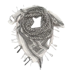 Shemagh Scarf Black and White