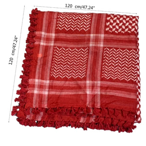 Shemagh Scarf Red