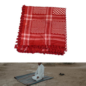 Shemagh Scarf Red