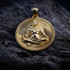 Pendentif Shiva en or