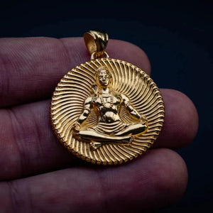 Shiva Pendant Gold