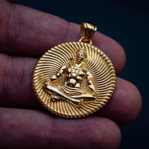Shiva Pendant Gold