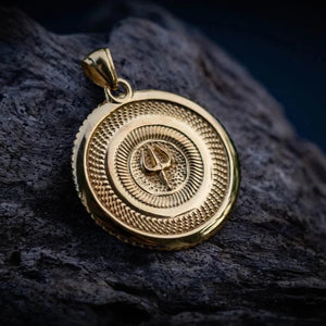 Shiva Pendant Gold