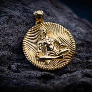 Shiva Pendant Gold