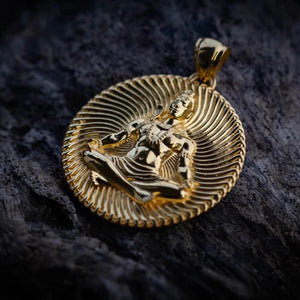 Shiva Pendant Gold