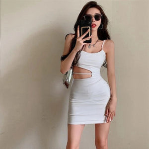 Short Cut Out Dress