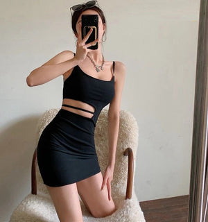Short Cut Out Dress