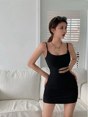 Short Cut Out Dress