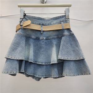 Short Skirt Y2K Multi-layered